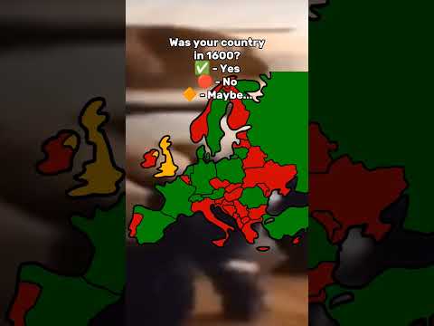 Was your country in 1600? #viral #history #mapping #map #shorts