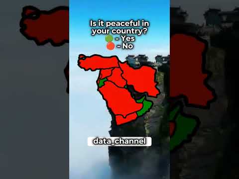 Is it peaceful in your country? #viral #geography #mapping #country #map #middleeast #iraq #shorts