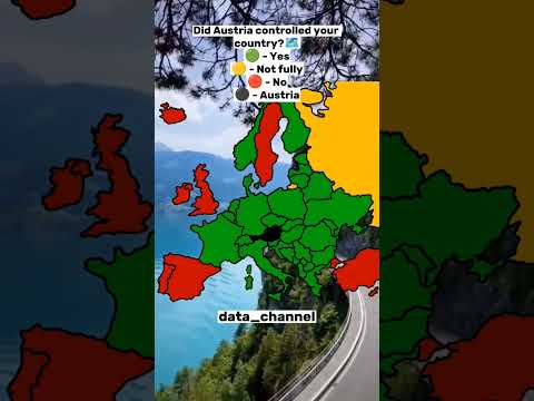Did Austria controlled your country?🗺️ #viral #data_channel #shorts