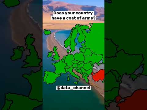 Does your country have a coat of arms? #viral #data_channel #turkey #mapping #coatofarms #shorts