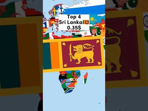 Top 8 cheapest Coca-Cola in the world🗺️ (0.33L bottle)