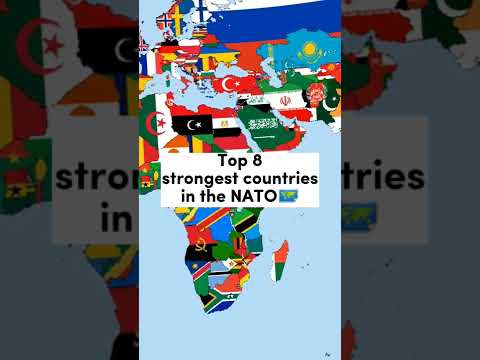 Top 8 strongest countries in the NATO🗺️