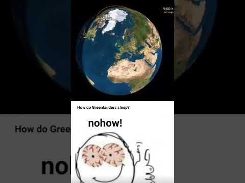 How do Greenlanders sleep?🗺️