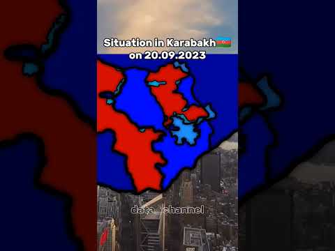 Situation in Karabakh🇦🇿 #mapping